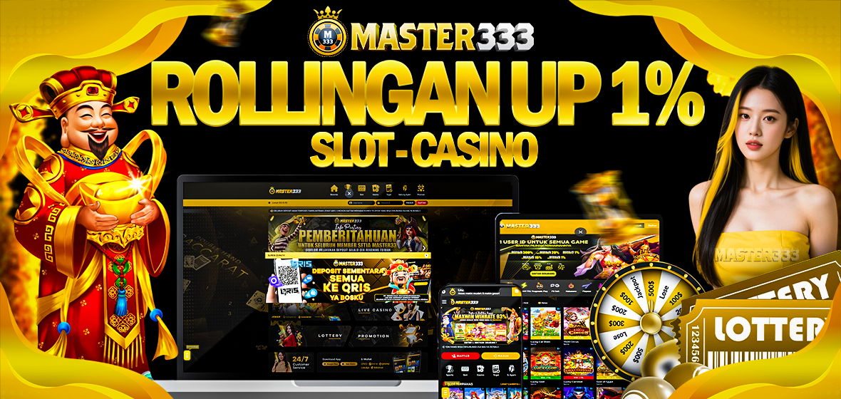BONUS ROLLINGAN SLOT & CASINO UP TO 1%